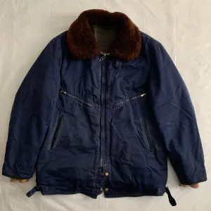 1970s Vintage Soviet Military Flight Jacket - Size XL
