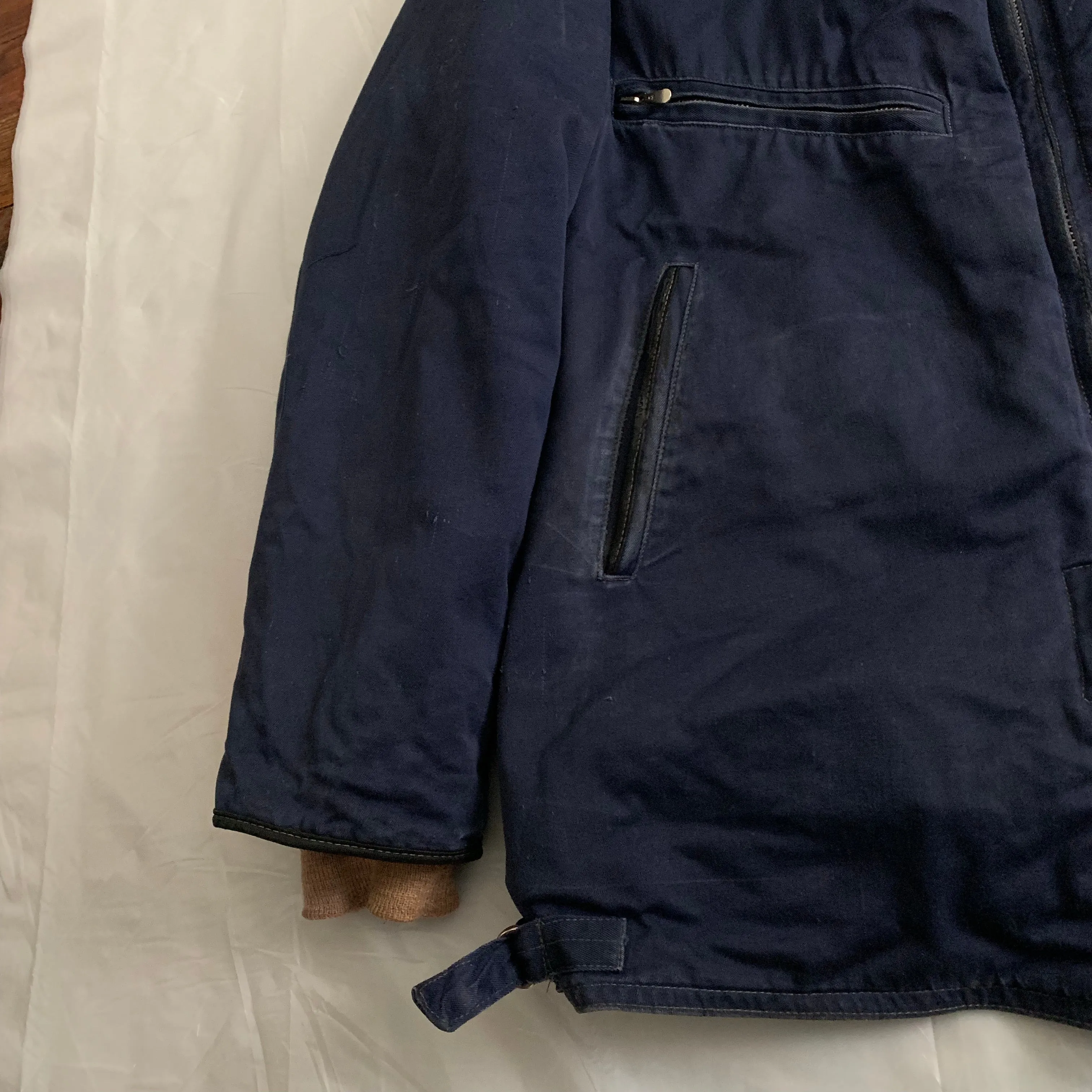 1970s Vintage Soviet Military Flight Jacket - Size XL
