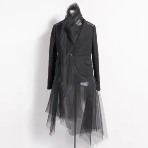 Black Comme des Garçons Tulle Jacket (Black)