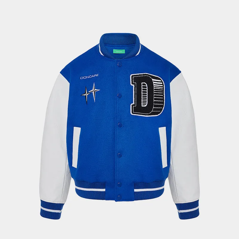 Collegiate Icon | Retro Patchwork Varsity