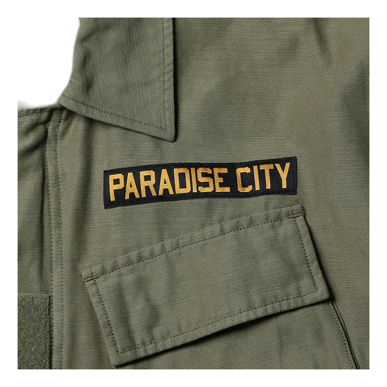 Garmentdyed Tactical Jacket Olive