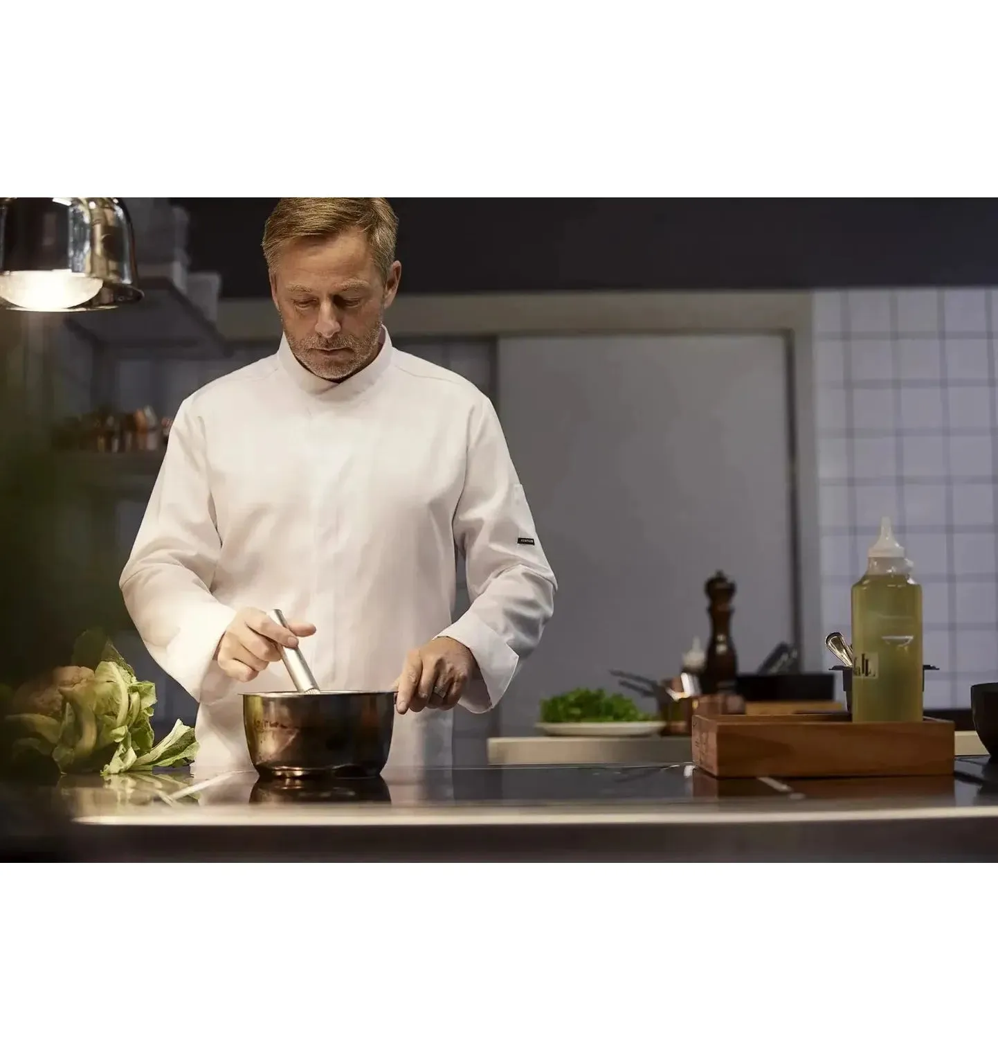 Kentaur 23522 Gourmet Chef Jacket with TENCEL™ Lyocell