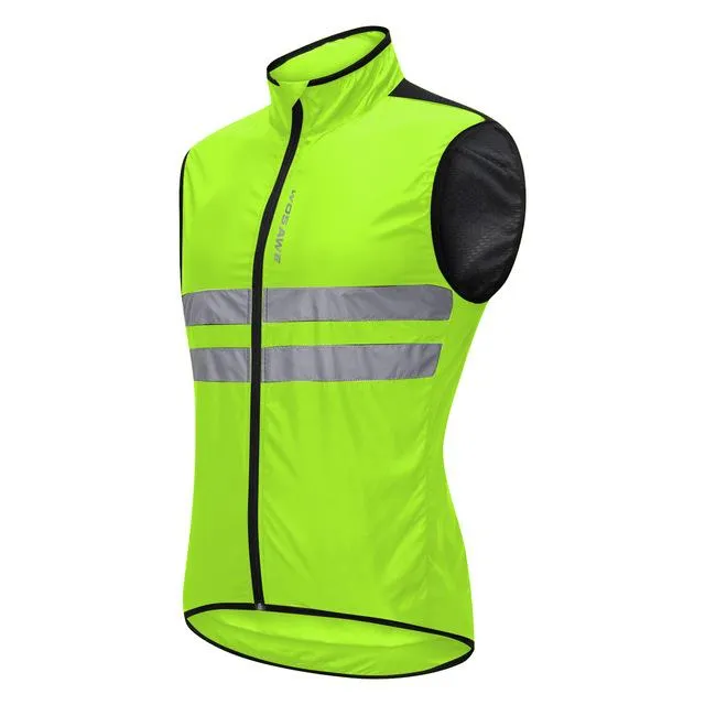 Men's Cycling Jacket High-Visibility Windbreaker