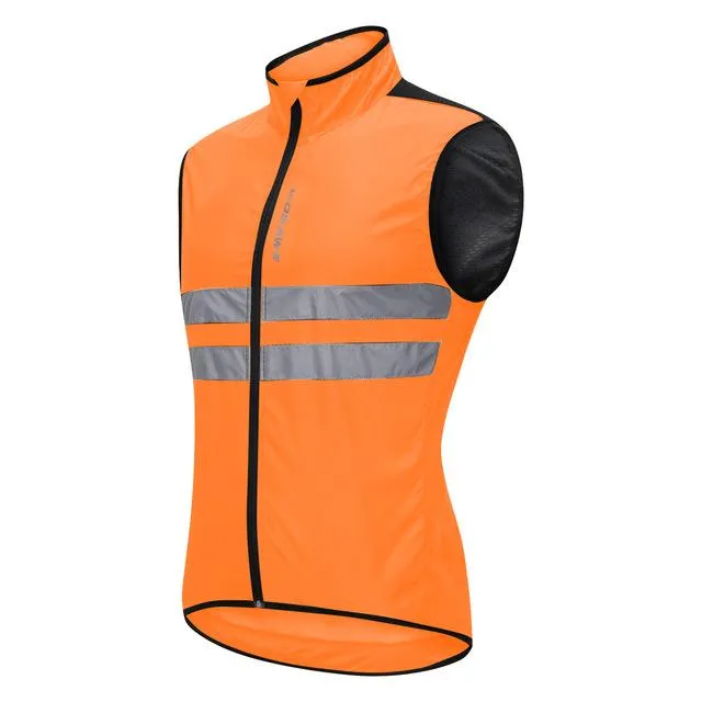 Men's Cycling Jacket High-Visibility Windbreaker