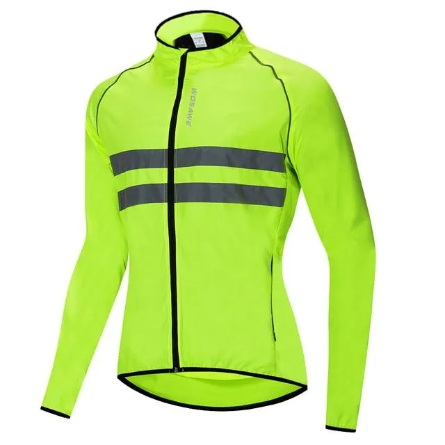 Men's Cycling Jacket High-Visibility Windbreaker