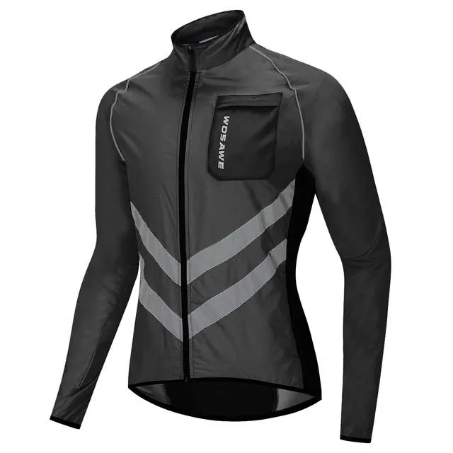 Men's Cycling Jacket High-Visibility Windbreaker