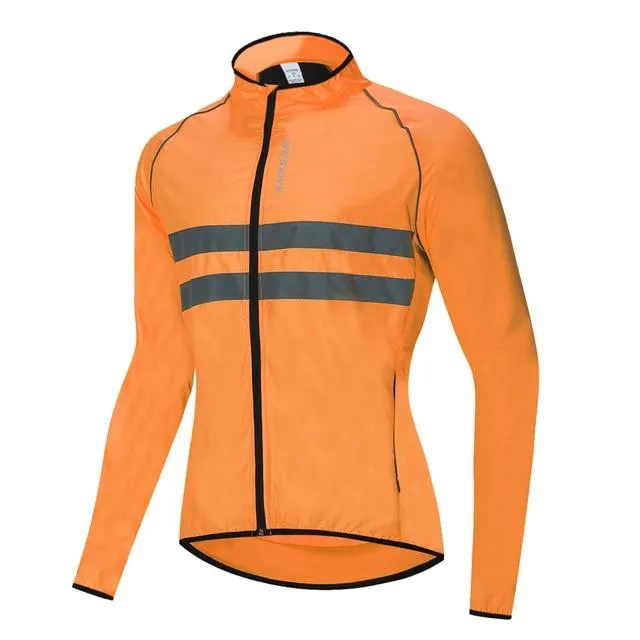 Men's Cycling Jacket High-Visibility Windbreaker
