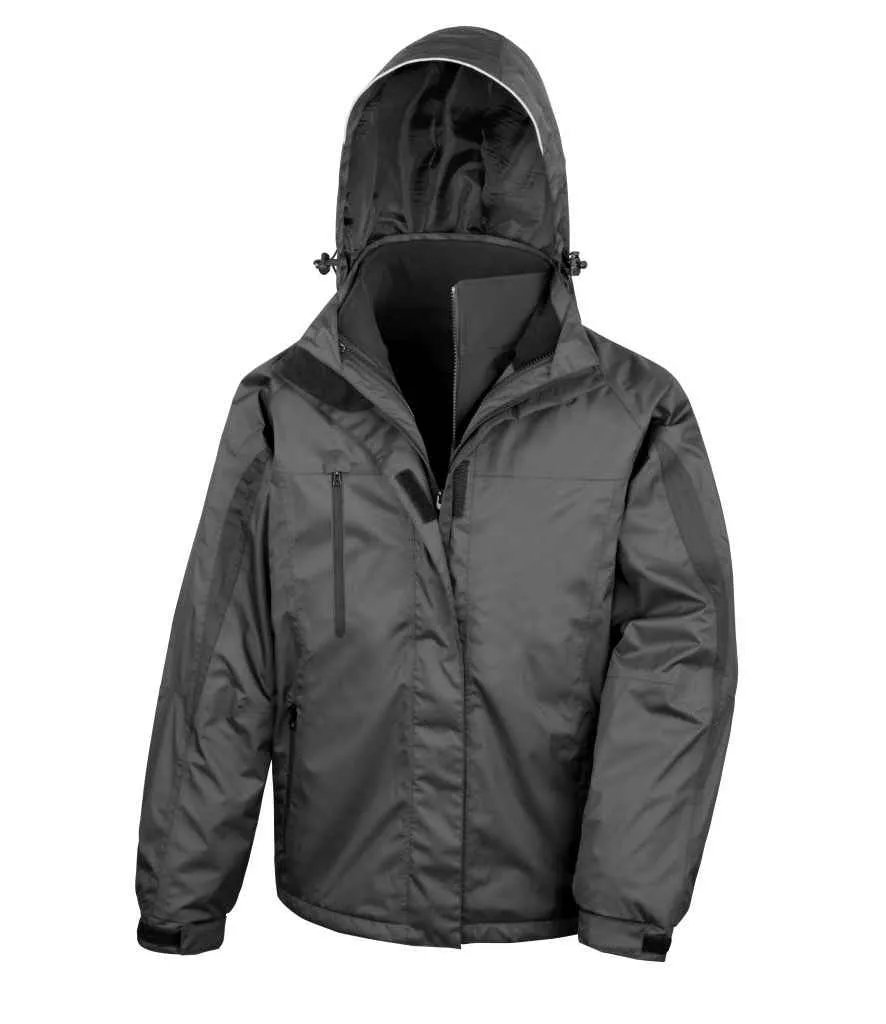 Result Journey 3-in-1 Jacket with Soft Shell Inner | Black/Black