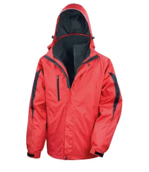Result Journey 3-in-1 Jacket with Soft Shell Inner | Red/Black