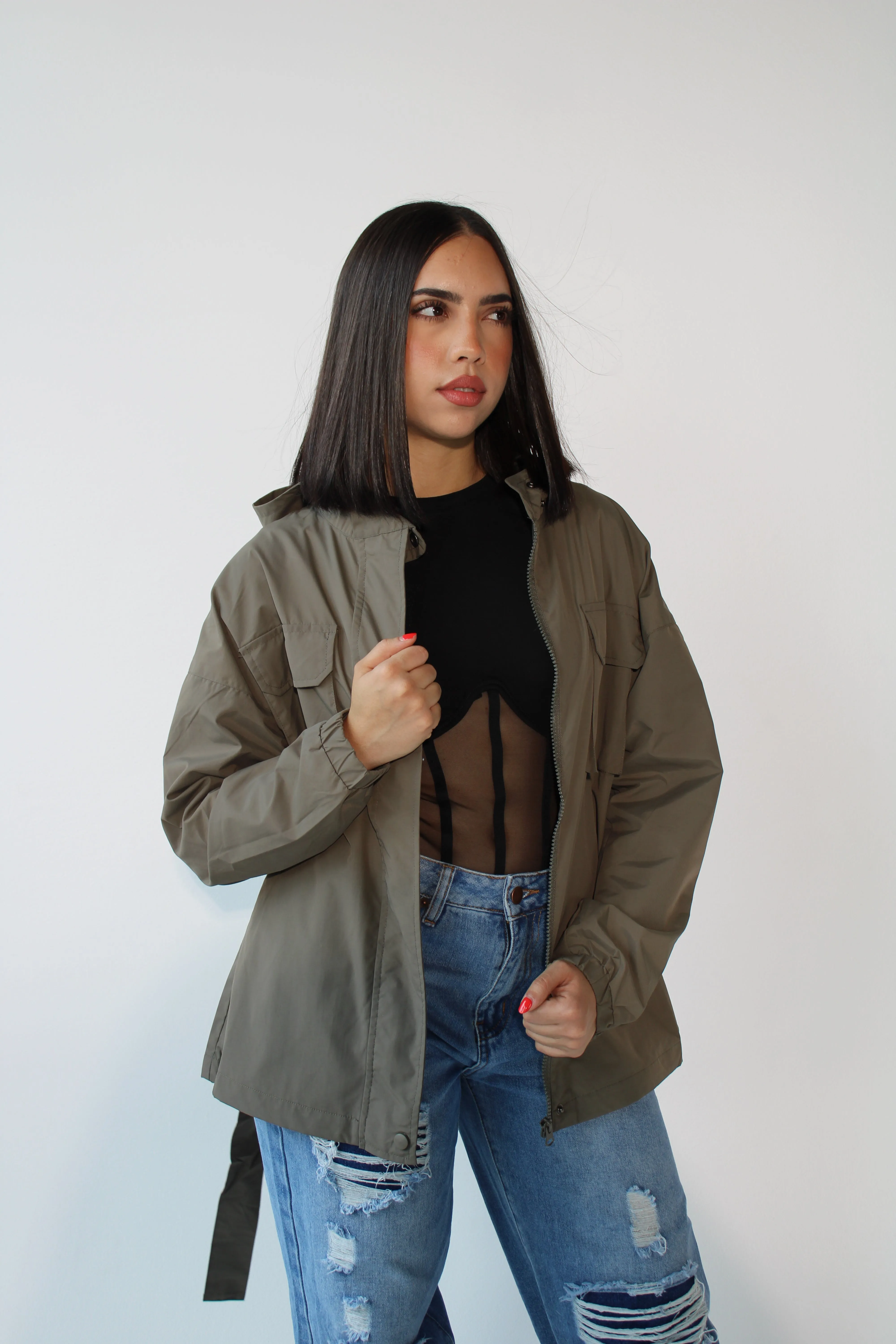 Too Cool For Your Rain/Wind Breaker Jacket