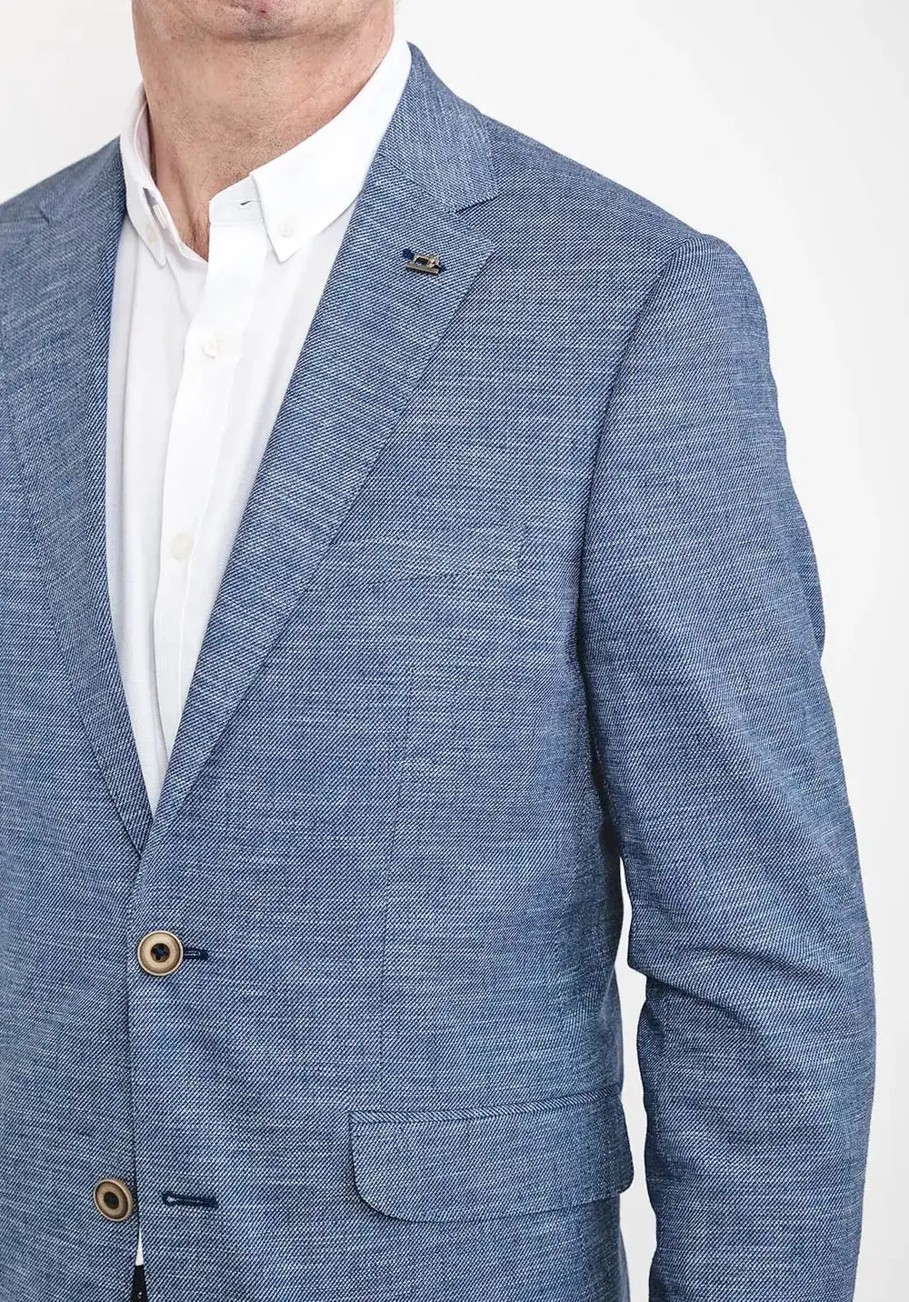 White Lable Blazer  Blue